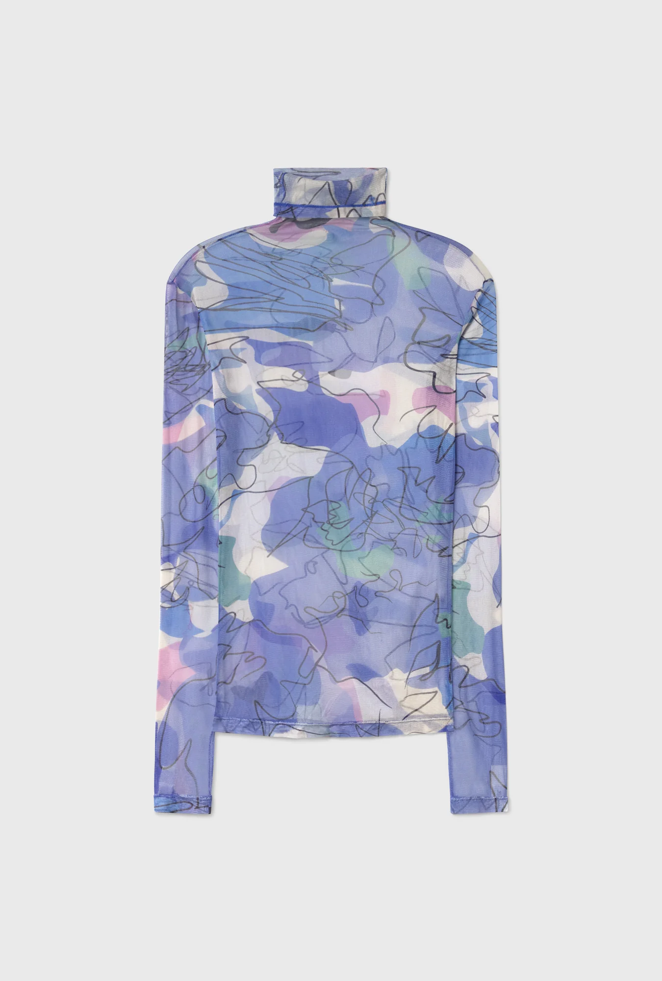 Long Sleeve Silk Tops